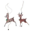 Reindeer Pull Ornament, 2 Style Options