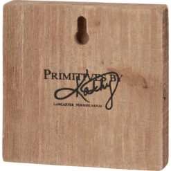 Christmas Cardinal Winter Block Sign -Winter Gifts Market 114299 20