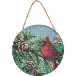 Christmas Winter Woodland Cardinal Ornament
