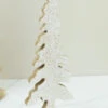 Wood Tree With White Enamel & Gold Flecks, 2 Size Options (Pick Up Only)