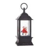 Dancing Santa & Mrs Claus Animated Musical Lighted Water Lantern
