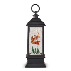 Flying Santa & Reindeer Animated Water Lantern
