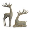 Galvanized Deer, 2 Style Options (Pick Up Only)