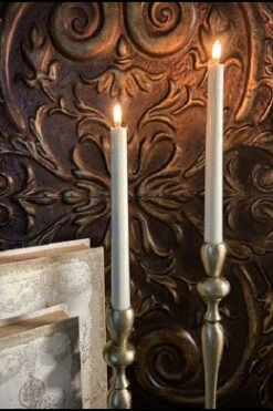 Radiance LED Flameless Plastic Taper Candle, 2 Pack