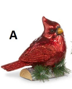 Cardinal Figurine Sitting On Birch Branch, 2 Style Options -Winter Gifts Market A 7bfe9fcd 9d30 41a1 98e8 1c22700baff4