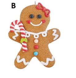 Gingerbread Man Ornament, 3 Style Options -Winter Gifts Market B 45b14b7c 3ce7 40ef b43d 9f7b7f4ffc08
