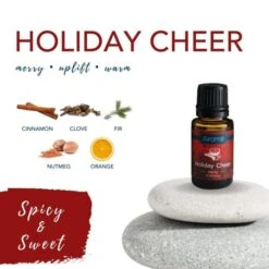 Holiday Cheer Essential Oil Blend 15 Ml By Airome'