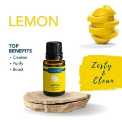 Lemon Essential Oil 15 Ml By Airome'