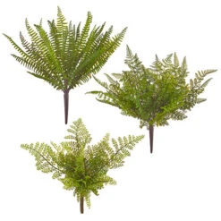 Fern Bush, 15", 3 Style Options