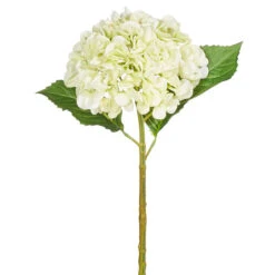 Real Touch Hydrangea Stem, Light Green