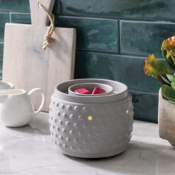 Beaded Slate Illuminaire Fan Fragrance Wax Melt Warmer By Candle Warmers Etc -Winter Gifts Market FFBSL Kitchen LR 76903.1686324877.1280.1280 536x536 1