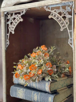 Julep Blooms Half Sphere, Pumpkin, 12"