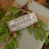 "Sleep In Heavenly Peace" Metal Ornament