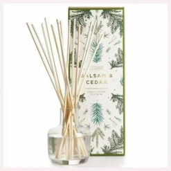 Wood Reed Diffuser, Balsam & Cedar By Illume