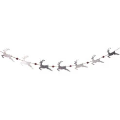 Reindeer Beaded Banner Garland