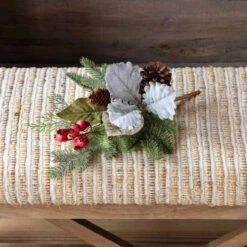 Gathered Botanical Christmas Pick By Porch View Home