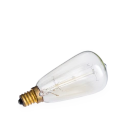 NP3 Vintage Style Light Bulb For Fragrance Wax Melt Warmers By Candle Warmers Etc