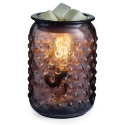 Smokey Hobnail Vintage Bulb Illumination Fragrance Wax Melt Warmer By Candle Warmers Etc -Winter Gifts Market PRODUCTIMAGE4534MAR