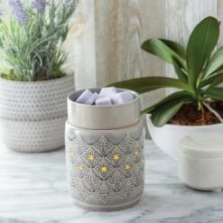 Jasmine Illumination Fragrance Wax Melt Warmer By Candle Warmers Etc -Winter Gifts Market RWJSM Marble LR 57193.1641843473.1280.1280 536x536 1