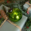 Ball Kugel Christmas Ornament, 4", Green