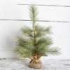 18" Faux Christmas Tree