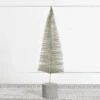 Bottle Brush Tree, Gray Olive, 15.75"