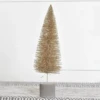 Bottle Brush Tree, Champagne, 15.75"