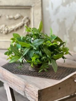 Hillsboro Knoll Half Sphere, 12" -Winter Gifts Market VP5691