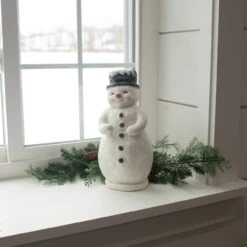 Red Nose Snowman Figure, 2 Size Options -Winter Gifts Market WS202490 4 53527