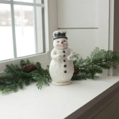 Red Nose Snowman Figure, 2 Size Options -Winter Gifts Market WS202491 2 91618