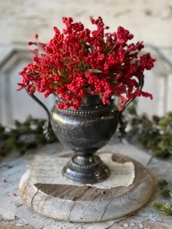 Lavish Berry Half Sphere, Scarlet, 11" -Winter Gifts Market XG7980 32c5389c b133 4140 afd0 f7f16a35165f