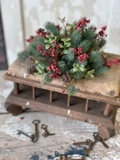 Laden Berry Half Sphere, Red, 10"