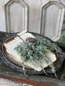 Silver Thread Cedar Pick, 18" -Winter Gifts Market XND22443