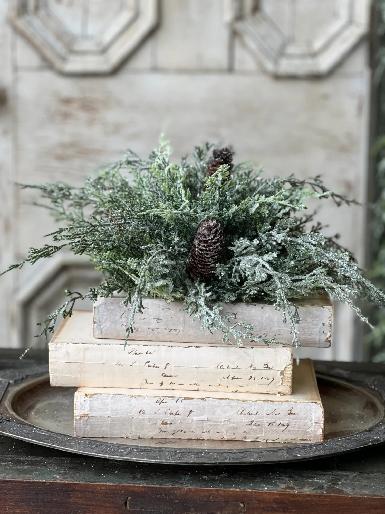 Silver Thread Cedar Half Sphere, 10" 5 Silver Thread Cedar Half Sphere, 10" - Image 5