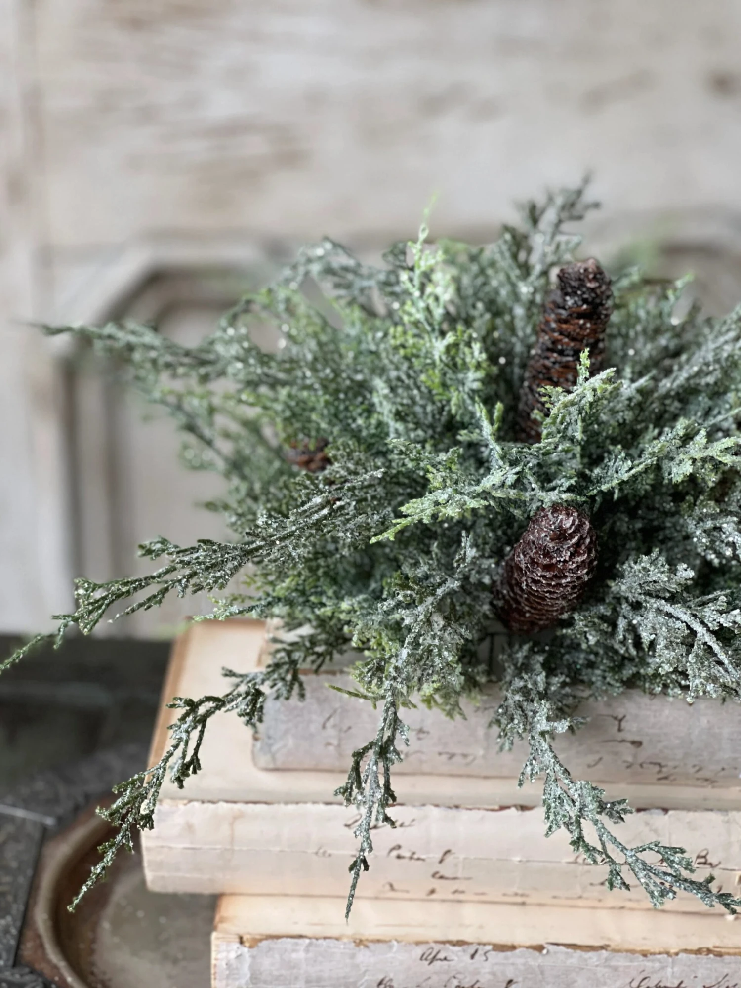 Silver Thread Cedar Half Sphere, 10" 6 Silver Thread Cedar Half Sphere, 10" - Image 6