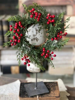 Red Cedar With Berries Candle Ring 10.5” -Winter Gifts Market XP781323 1024x1024 37988907 8463 4ed0 a1df bf744a9370bb