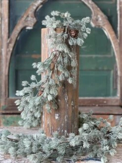 6' Ice Swept Pine Garland