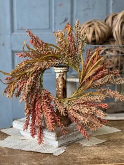 Sunset Fields Candle Ring, 18"