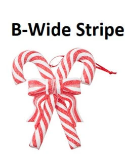 Candy Canes With Bow Ornament, 2 Style Options -Winter Gifts Market b 8b394489 d505 49f4 ada1 99c4ec47ec87