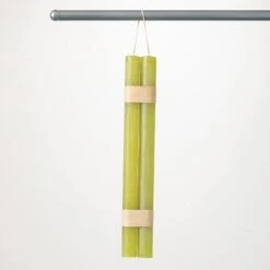 Timber Candle Hanging Taper Candle Pair By Vance Kitira, Various Color Options -Winter Gifts Market ct120ggrp