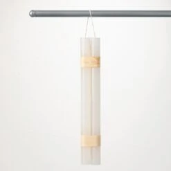 Timber Candle Hanging Taper Candle Pair By Vance Kitira, Various Color Options -Winter Gifts Market ct120wh