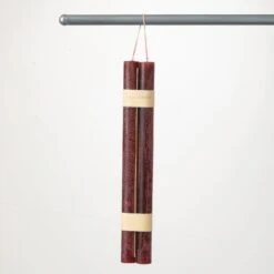 Timber Candle Hanging Taper Candle Pair By Vance Kitira, Various Color Options -Winter Gifts Market ct120wn