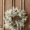 Snowy Downs Pine Wreath, 14"