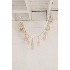 Hand-Woven Cotton Tassel Garland, Cream, 72” -Winter Gifts Market image 0dd17054 2910 4d84 8685 9bc3a77b580f