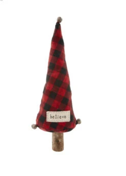 Buffalo Plaid Check Table Top Tree, 3 Style Options -Winter Gifts Market image 7f984dff 5a23 40e1 9caf da858e679333