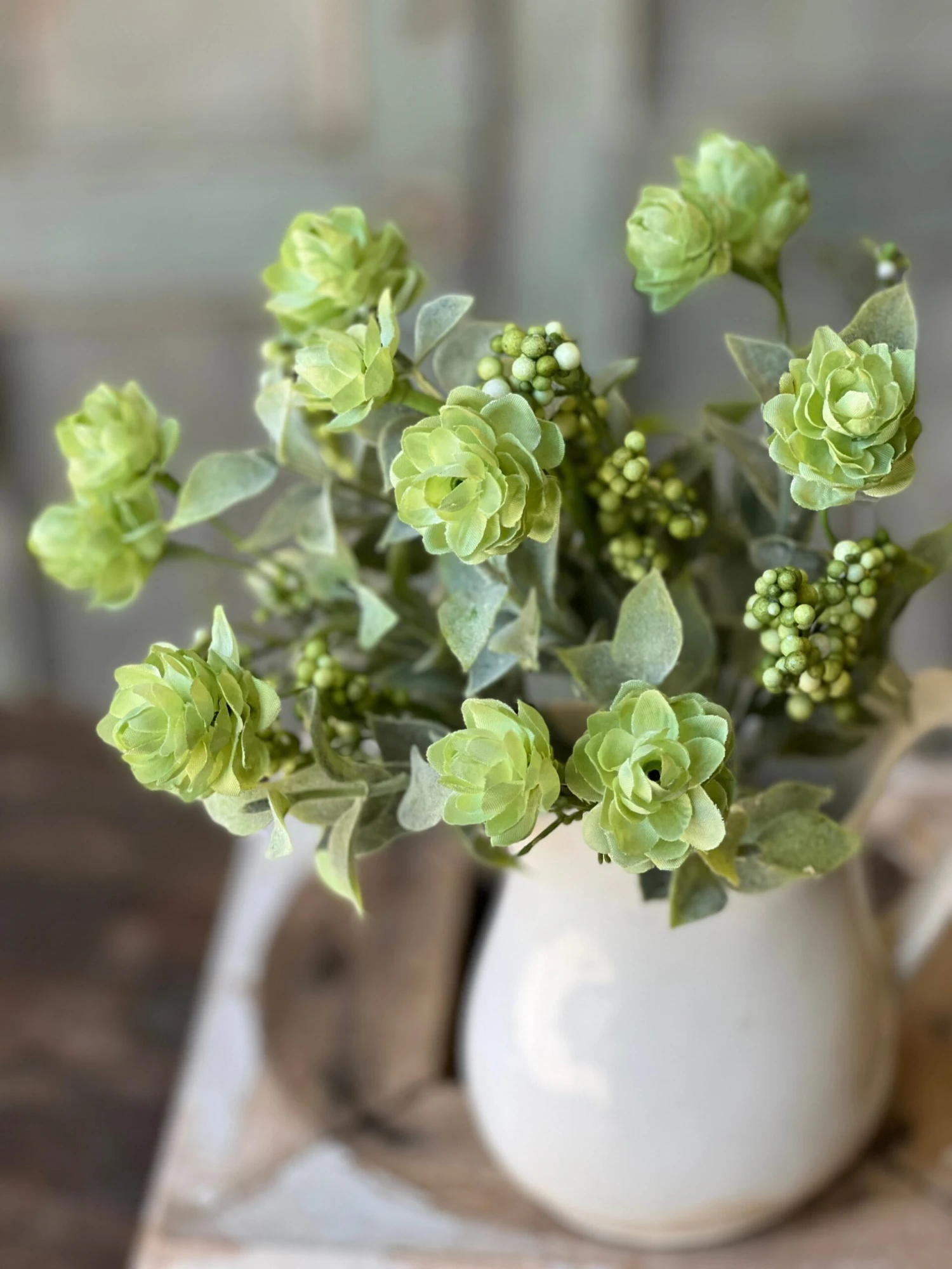 Summer Psalm Bush, Green, 11” 3 Summer Psalm Bush, Green, 11” - Image 3