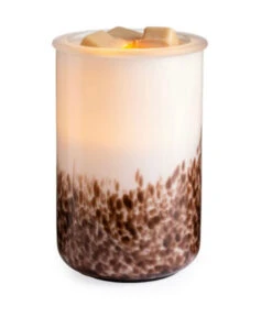 Tiger Shell Glass Illumination Fragrance Wax Melt Warmer By Candle Warmers Etc