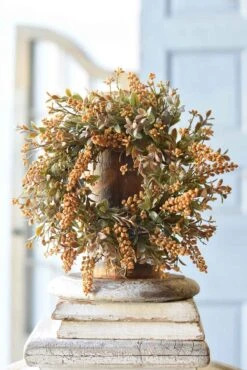 Weatherly Buds Ring, Mustard, 12”