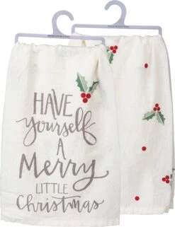 Have Yourself A Merry Christmas Kitchen Towel