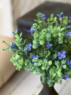 Heart’s Ease Bush, Violet, 11” -Winter Gifts Market image ed856a5d c333 4f37 be93 f94698fd02e6